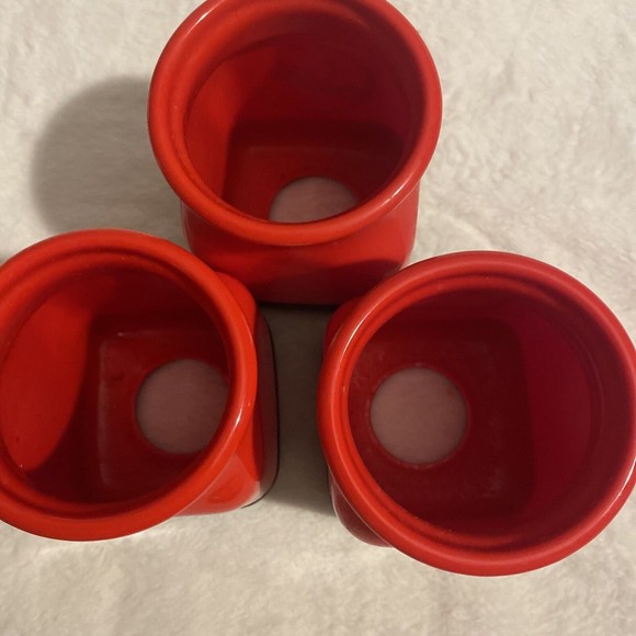 Vintage 3 Coca-Cola Red & Black Rugged Square Plastic Can Koozie Insulator - Picture 6 of 7